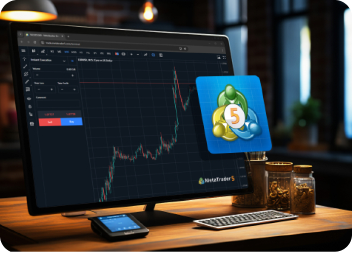 Team reviewing financial analytics in a conference room